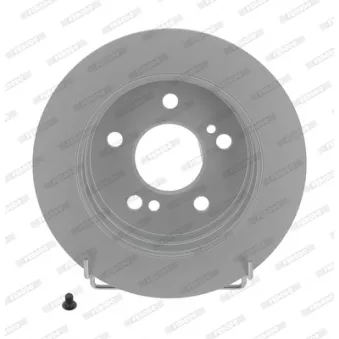 Jeu de 2 disques de frein arrière FERODO OEM 2014230912