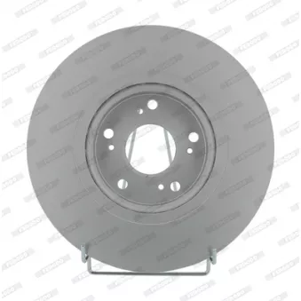 Jeu de 2 disques de frein avant FERODO DDF1424C pour AUDI A6 2.0 - 155cv