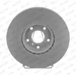 FERODO DDF1505C-1 - Jeu de 2 disques de frein avant