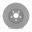 FERODO DDF1508C - Jeu de 2 disques de frein avant