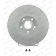 FERODO DDF1511C-1 - Jeu de 2 disques de frein avant