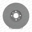 FERODO DDF1513C - Jeu de 2 disques de frein avant