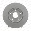 FERODO DDF1539C - Jeu de 2 disques de frein avant