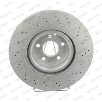 Jeu de 2 disques de frein avant FERODO DDF1639C pour MERCEDES-BENZ CLASSE E E 420 CDI - 314cv