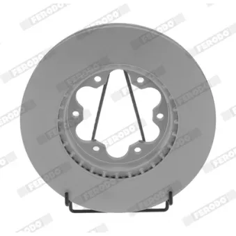 Jeu de 2 disques de frein avant FERODO DDF1686C