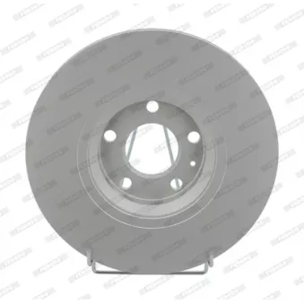 Jeu de 2 disques de frein avant FERODO DDF1707C pour AUDI A4 1.8 T - 163cv