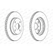 FERODO DDF1710 - Jeu de 2 disques de frein avant