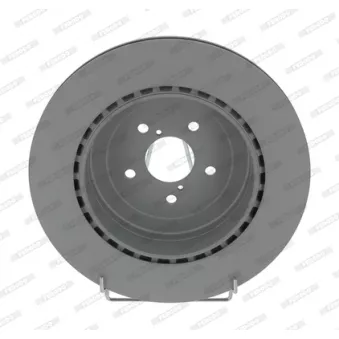 Jeu de 2 disques de frein arrière FERODO OEM 26700FE000