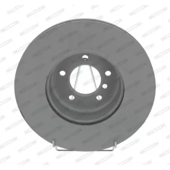 Jeu de 2 disques de frein avant FERODO OEM 34116778647