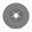FERODO DDF1847C-1 - Jeu de 2 disques de frein avant