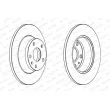 FERODO DDF1848 - Jeu de 2 disques de frein arrière