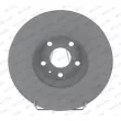 FERODO DDF1849C - Jeu de 2 disques de frein arrière