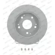 FERODO DDF1861 - Jeu de 2 disques de frein arrière
