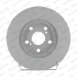 FERODO DDF1886 - Jeu de 2 disques de frein avant