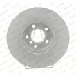 FERODO DDF2039C - Jeu de 2 disques de frein avant