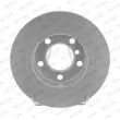 FERODO DDF2123C - Jeu de 2 disques de frein arrière