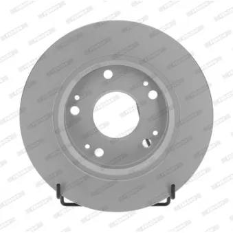 Jeu de 2 disques de frein arrière FERODO DDF2524C pour HONDA CR-Z 1.5 Hybrid - 121cv