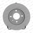 FERODO DDF2688C - Jeu de 2 disques de frein avant