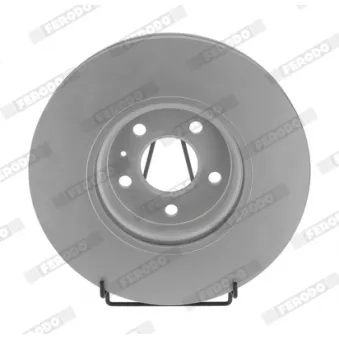 Jeu de 2 disques de frein avant FERODO DDF2761C pour AUDI Q5 2.0 TDI - 190cv