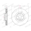 Jeu de 2 disques de frein arrière FERODO [DDF3051C-1]