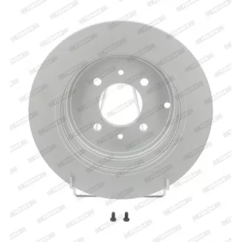 Jeu de 2 disques de frein arrière FERODO OEM 4246L7