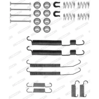 FERODO FBA223 - Kit d'accessoires, mâchoire de frein