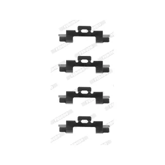 FERODO FBA449 - Kit d'accessoires, plaquette de frein à disque