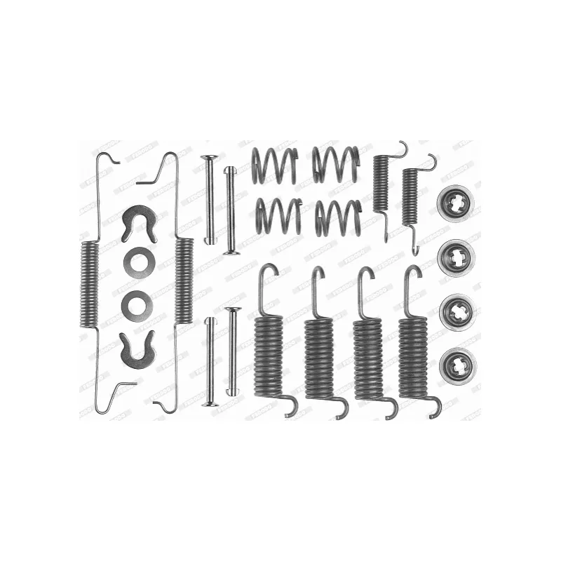 Kit d'accessoires, mâchoire de frein FERODO FBA5 - Visuel 1