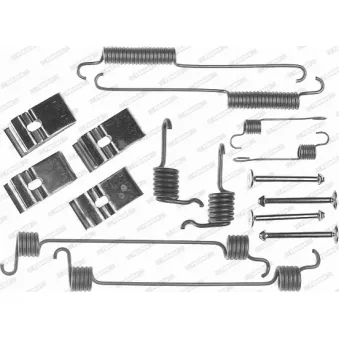 Kit d'accessoires, mâchoire de frein METZGER 105-0751