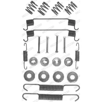 Kit d'accessoires, mâchoire de frein FERODO FBA91