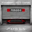 FERODO FDB4050 - Jeu de 4 plaquettes de frein arrière