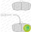 FERODO FDB4197 - Jeu de 4 plaquettes de frein avant