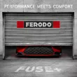 FERODO FDB5021 - Jeu de 4 plaquettes de frein arrière