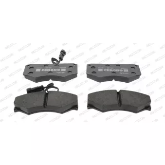 Jeu de 4 plaquettes de frein avant FERODO OEM 357615116A