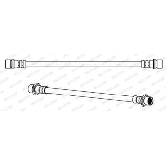 Flexible de frein FERODO OEM 90947W2009