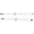 FERODO FHY2764 - Flexible de frein