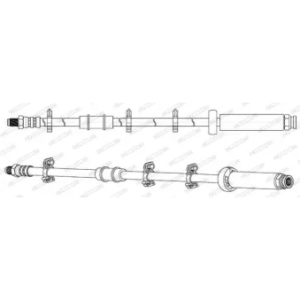 Flexible de frein FERODO OEM 71736975