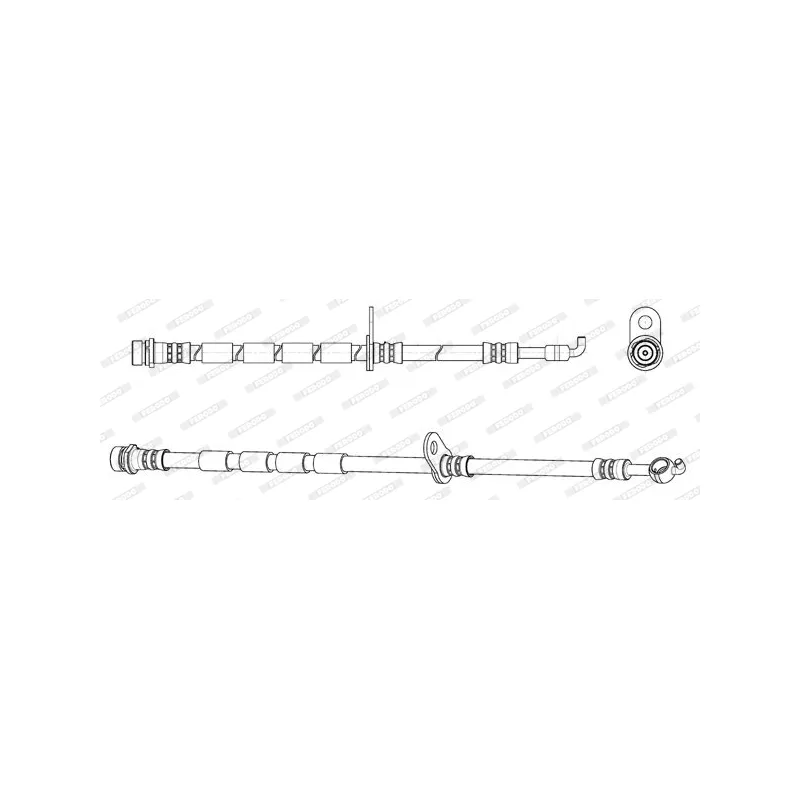 Flexible de frein FERODO FHY2830 - Visuel 1