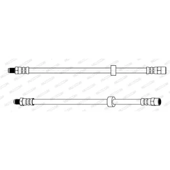 Flexible de frein FERODO OEM 30665459