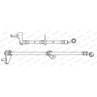 Flexible de frein FERODO OEM 01465TF0000