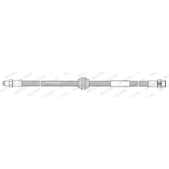 Flexible de frein FERODO OEM 34306781667