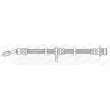 FERODO FHY3160 - Flexible de frein