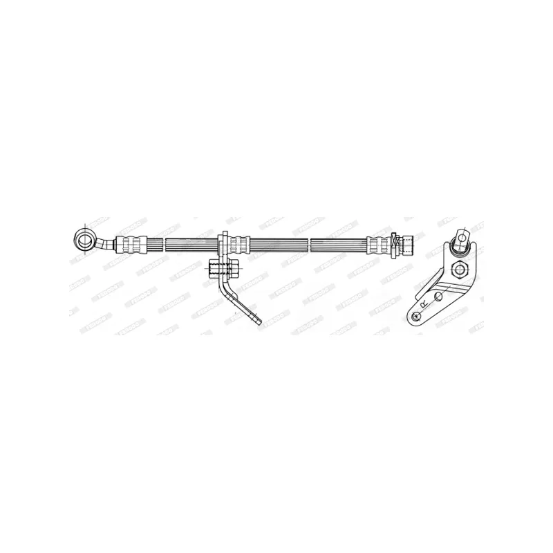 Flexible de frein FERODO FHY3184 - Visuel 1