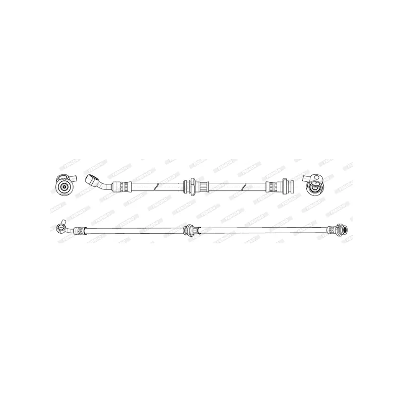 Flexible de frein FERODO FHY3290 - Visuel 1