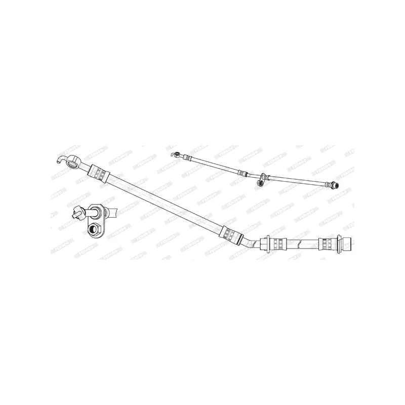 Flexible de frein FERODO FHY3358 - Visuel 1