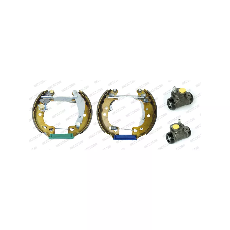 Kit de freins arrière (prémontés) FERODO FMK186 - Visuel 1