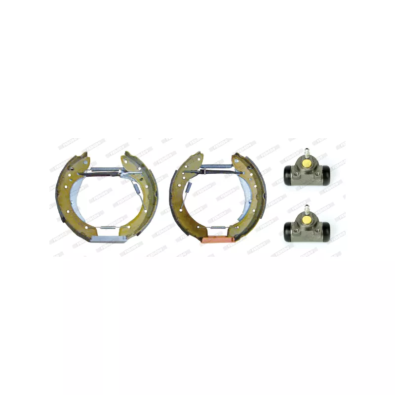 Kit de freins arrière (prémontés) FERODO FMK341 - Visuel 1