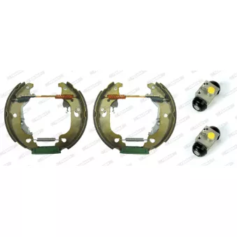 Kit de freins arrière (prémontés) FERODO OEM 71740710