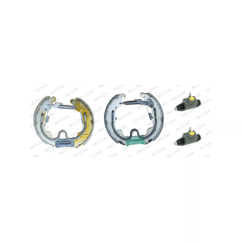 Kit de freins arrière (prémontés) FERODO FMK429 - Visuel 1