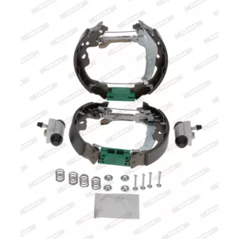 Kit de freins arrière (prémontés) FERODO OEM 049070H010